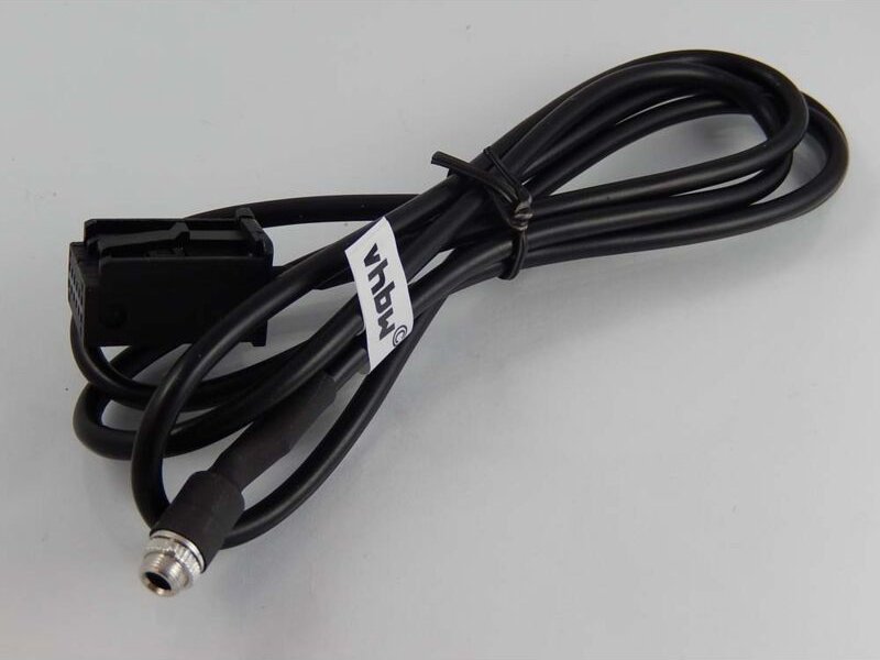 Vhbw - Aux Adapter Kabel kfz Radio kompatibel mit Auto Ford Mondeo, Fiesta, Transit, Fusion, AutoRadio 6000 cd Stereo