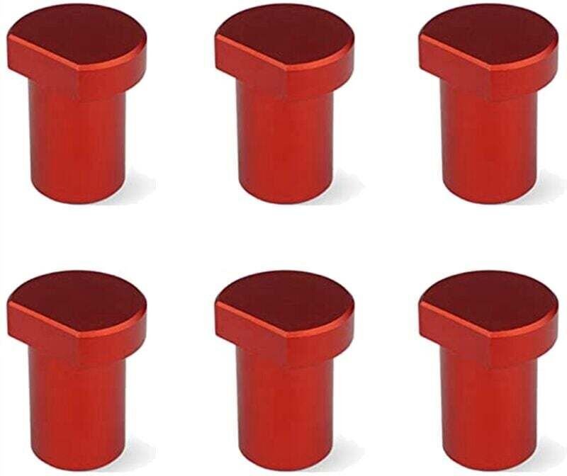 Aluminium-Schraubstock-Spannbacken mit 20-mm-Bohrung für Tische