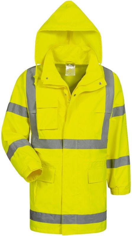 Gr .L (54/56) MARC WARNSCHUTZ-JACKE GELB gelb MARC HIGH VIS JACKET, YELLOW