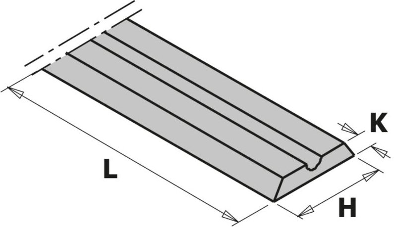 790.920.00 WENDEMESSER (X-HOBEL) 92x5.5x1.2mm HWM