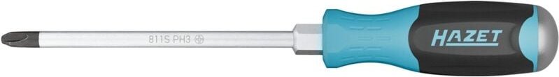 Schraubendreher 811S-PH3, Kreuzschlitz Profil ph, sw PH3 - Hazet