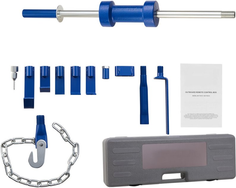 Mophorn Dellenentfernungsset 5,9 kg 14-in-1 Gleithammer-Werkzeug, Ausbeulwerkzeug für Fahrzeugreparaturen, Reparaturrahm...