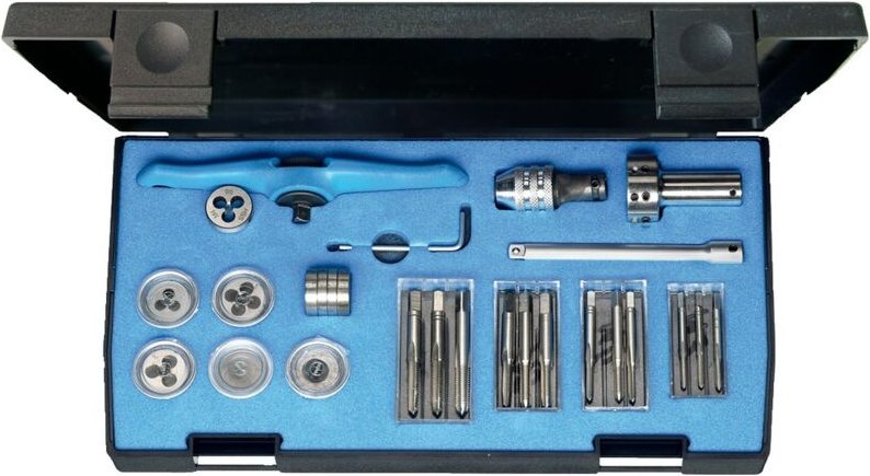 Gewindeschneidsatz für Innen- Außengewinde M3-M6