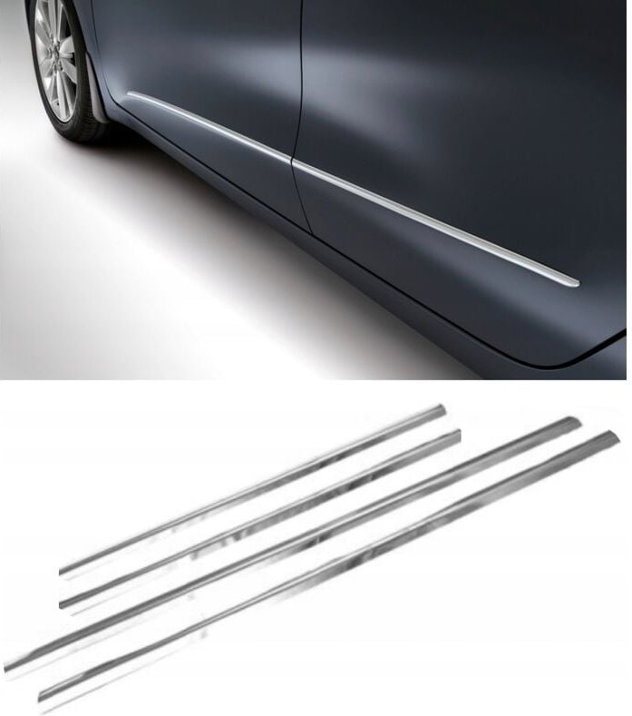 VW Volkswagen CADDY MAXI CHROM Seitentürleisten