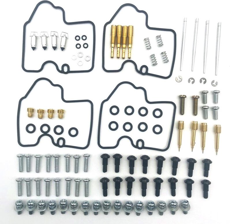 Tlily - 4 Set Vergaser Rebuild Kit Reparatur für yzf R6 600 1999-2002