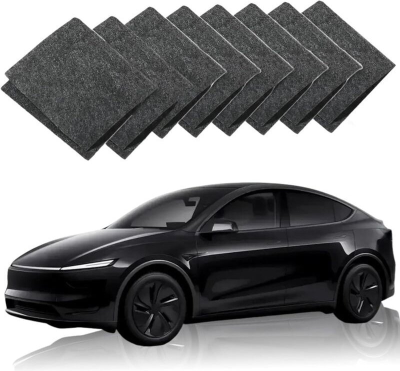 8-teiliges Nano-Glitzertuch zur Kratzerentfernung am Auto, leichtes Kratzerreparaturtuch, Kratzerentferner mit Selbstpol...