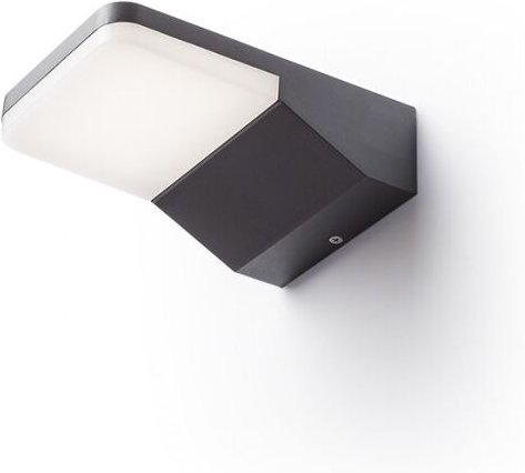 Virgo Wandleuchte grau anthrazit 230V led 9W IP65 3000K