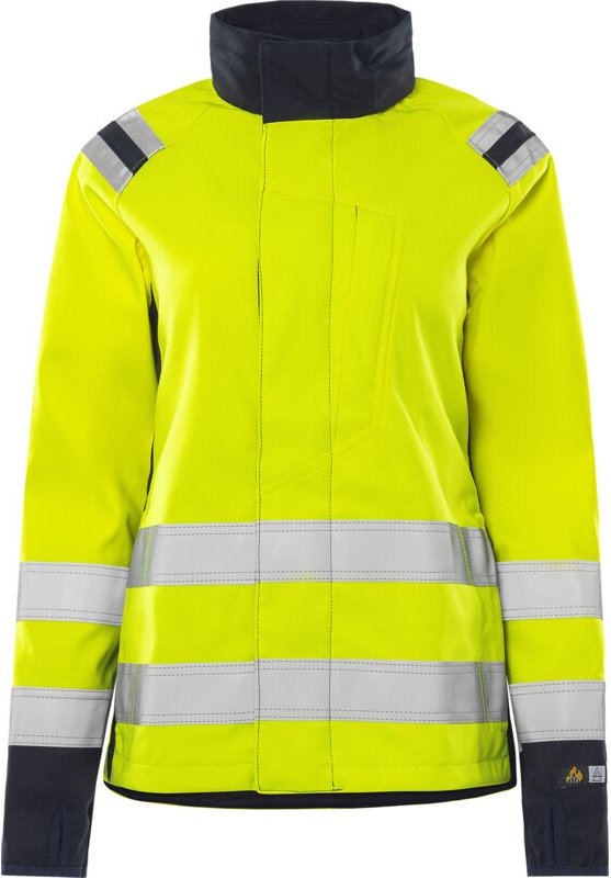 Fristads 130238-171-2XL Flamestat High Vis Damen Softshelljacke Kl. 3 4076 FSS U