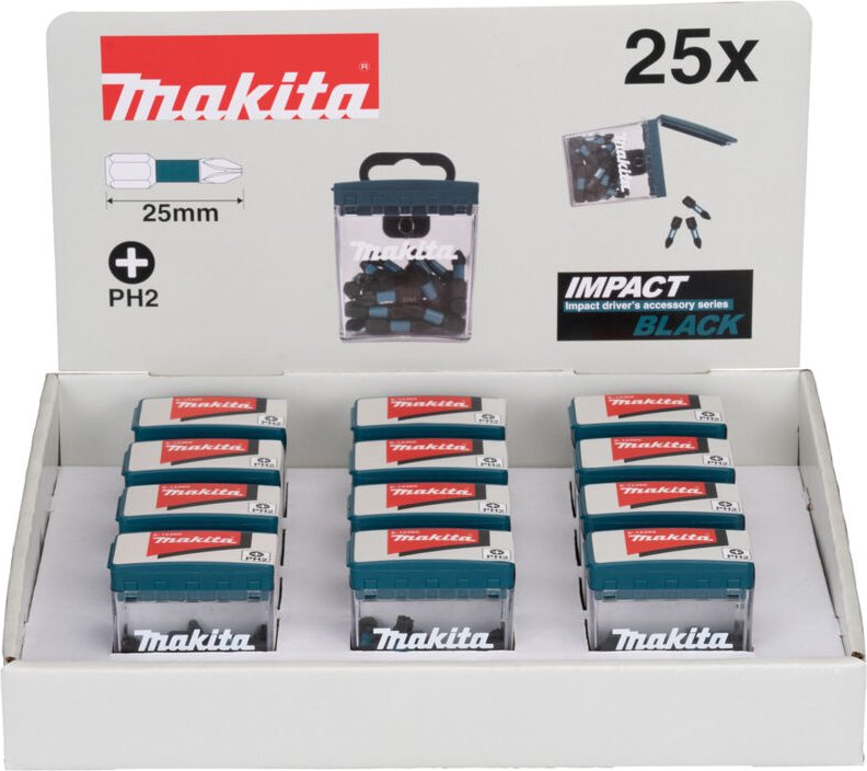E-12360-12 Torsionsbits schwarz PH2-25 - Makita