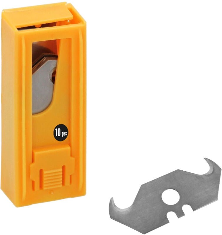 Hoja Cuchillo Gancho (Dispensador de 10 hojas)