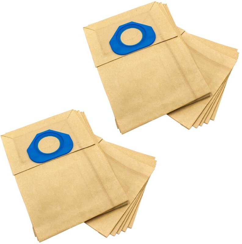 20x Staubsaugerbeutel Ersatz für Nilfisk 82095000 für Staubsauger - Papier, sandfarben - Vhbw