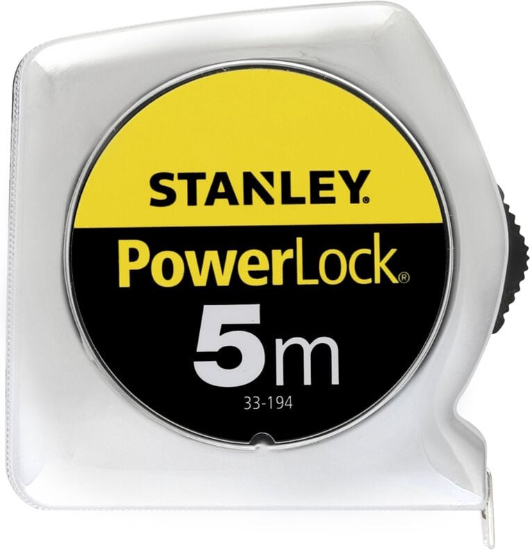 Stanley Bandmaß Powerlock Kunststoff 5m/19mm