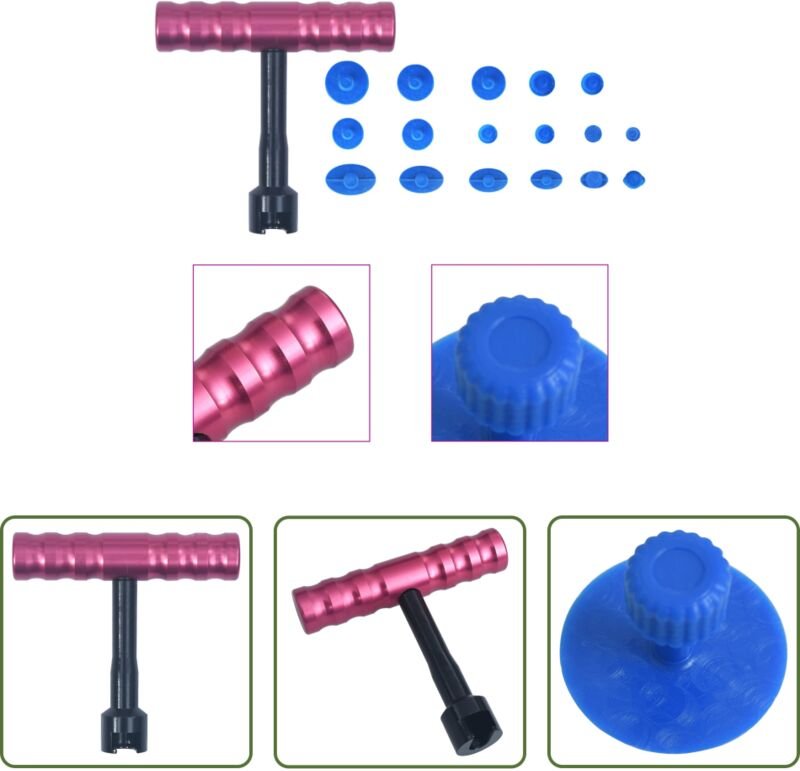 Dellenreparatur - 19-tlg. Ausbeulwerkzeug-Set