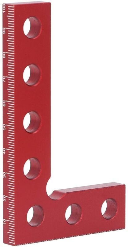 Mini-90°-Winkel-Mittelpunktfinder, Schnellmarkierungs-Mittelpunktfinder, Holzbearbeitungswerkzeug, Positionierlehre, Win...