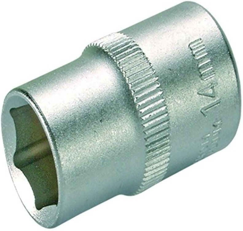 BGS Steckschlüssel-Einsatz Sechskant Antrieb Innenvierkant 10 mm (3/8") SW 14 mm - 10614