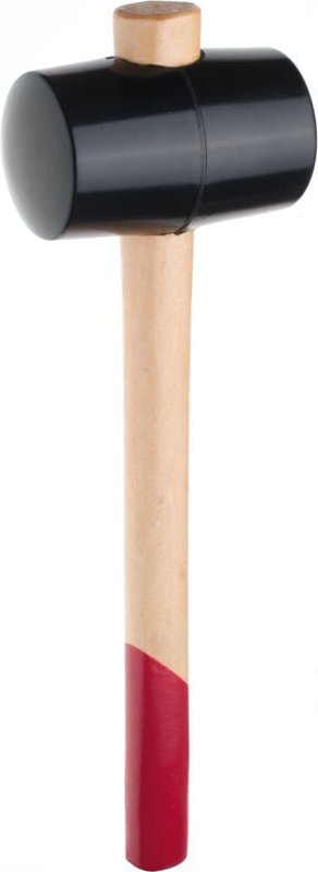 Ruthe Gummihammer 717g 65 x 115 mm mit Eschenstiel