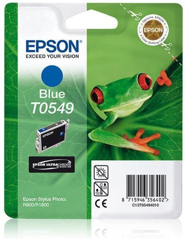 Epson Frog T0549 Druckerpatrone 1 Stück(e) Original Blau