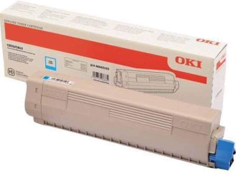 OKI - Toner Originalzubehör 46443103 ca. 10.000 Seiten cyan