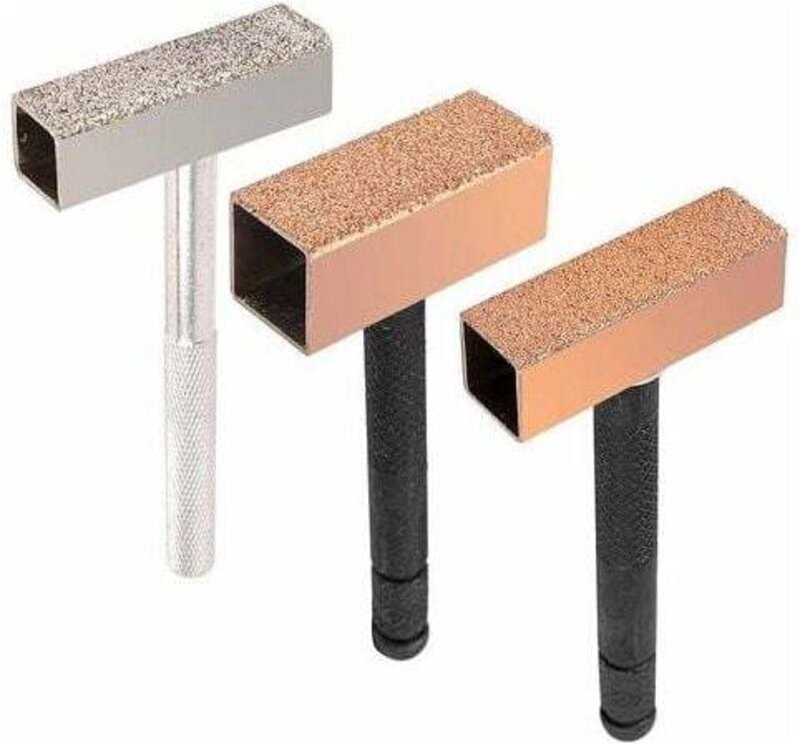 3 Pcs Redresseur de Meule, Outil de Roue à Disque Diamant de Meulage
