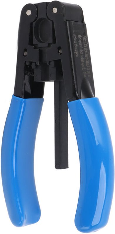 Tragbares Abisolierwerkzeug für Glasfaserkabel (2 x 1x1) zum Abisolieren von 6 mm Glasfaserkabeln, multifunktionales Zub...