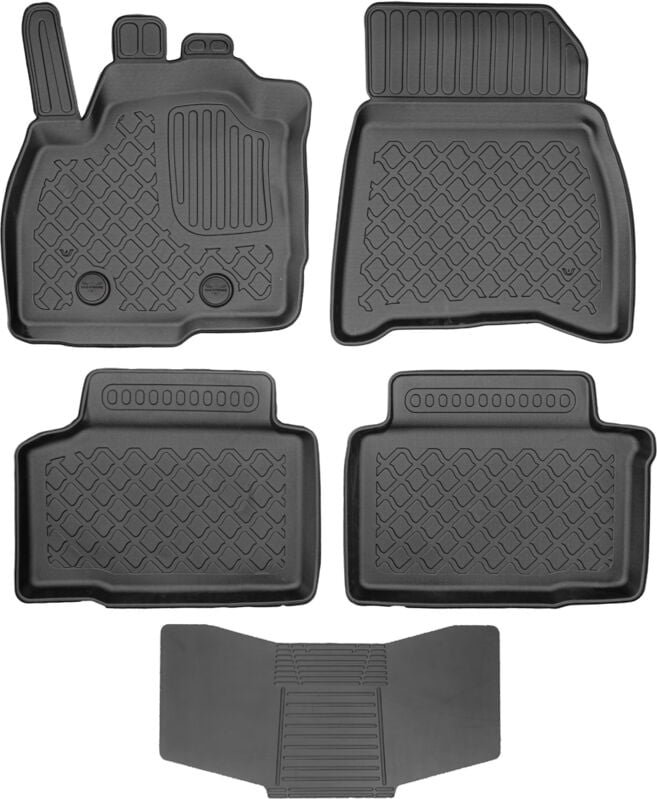 ARISTAR 603066 Matten + Abdeckung 251992 – Dacia Duster III SUV 2024- (auch für mHEV) – STOP. INSTALL RN Fahrer