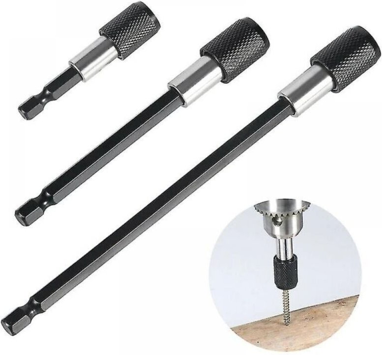 Verlängerung für Elektroschrauber, Schnellsteckdosenadapter von 60 bis 150 mm