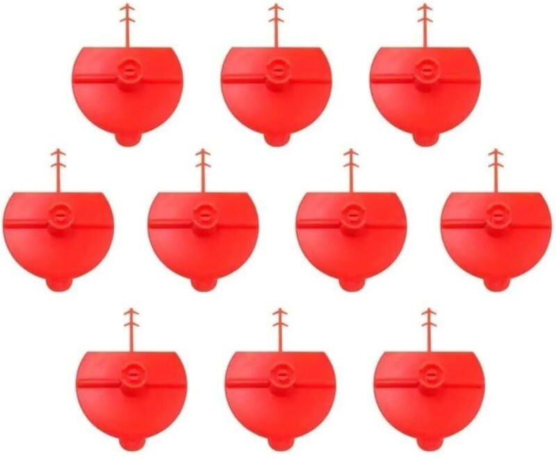 10 Stück Sprühdüsen flach Fächer-Stil für Polyurethan-Schaum-Sprühgeräte geeignet für verschiedene Renovierungs- und Bes...