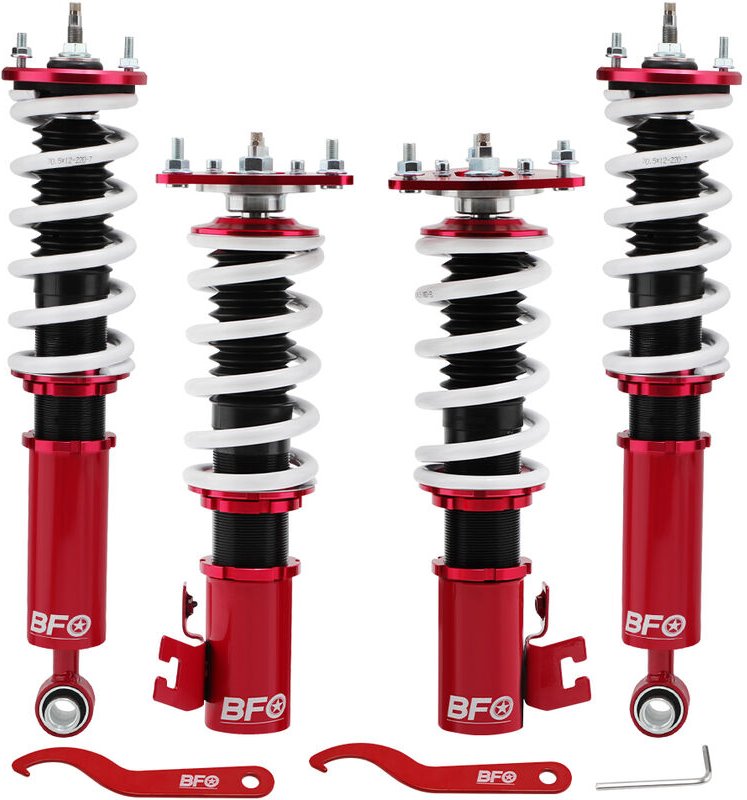 24 Stufen Zugstufendämpfung Einstellbar Gewindefahrwerk Für Nissan S13 240SX24 Stufen Zugstufendmpfung Einstellbar Gewin...