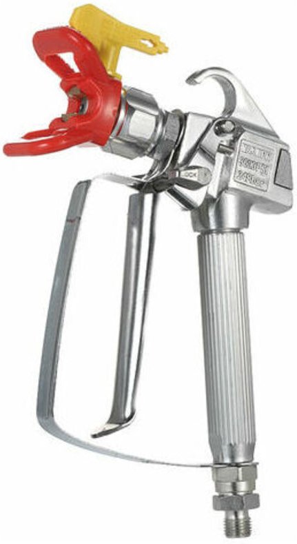 SHINING HOUSE 3600PSI Hochdruck-Airless-Farbspritzpistole mit 517-Sprühspitze und Düsenschutz