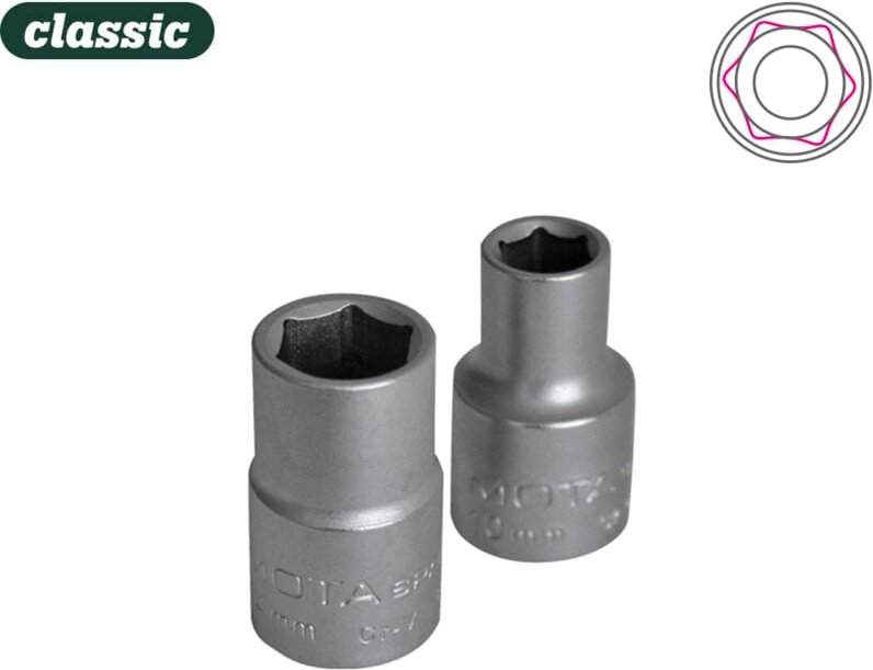 Schlüsselloch mit Zapfenloch 1-2 de 18mm e618 mota