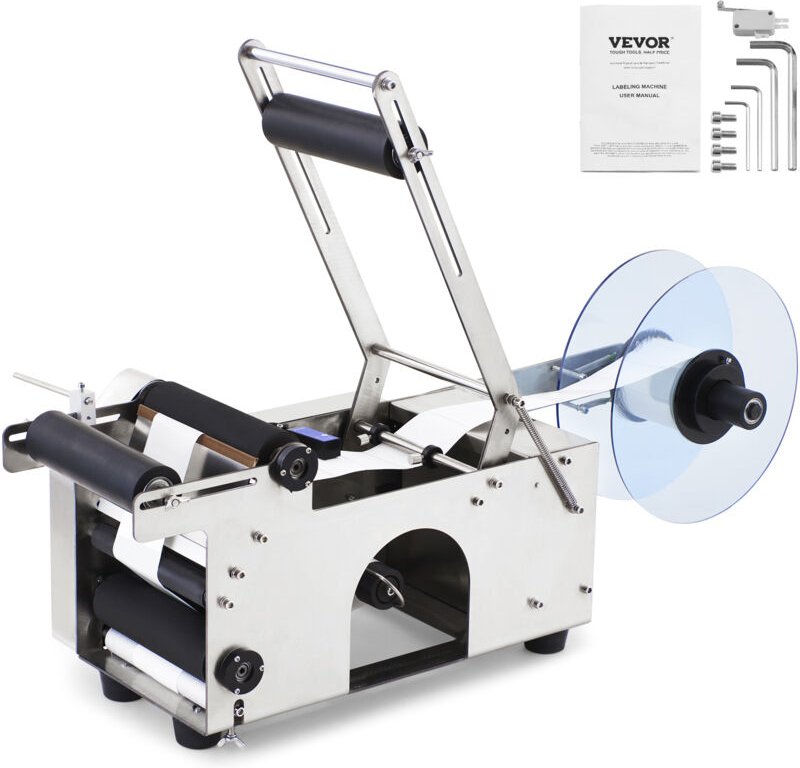 Mt-50, etikettierer Halbautomatische Rundflaschenetikettiermaschine und ist weit verbreitet in der Kosmetik-, Getränke-,...