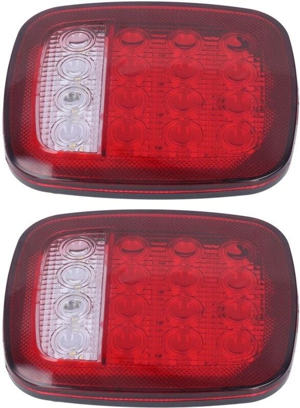 Teile Rückleuchten Hinten Bremslicht 16 LED Blinker Rückfahrleuchte Fit für Jeep Wrangler TJ CJ JK