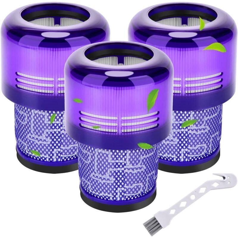 3er-Pack Filter für Dyson V11, V15, SV14, SV17, SV22, Absolute Animal Extra Pro, Detect Torque Drive Akku-Staubsauger, w...