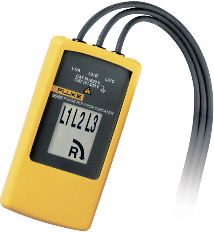 Thumbnail - Fluke - 9040EUR Drehfeldmessgerät cat iii 600 v lcd
