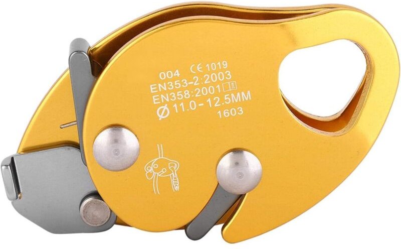 Abseilgerät Selbstbremsender Stopper Kletterseilstopper Peak-Ausrüstung für Bergsteigen