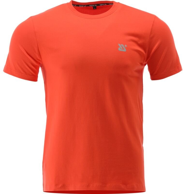 T-shirt mit Elasthan 200g/m² orange Gr. XL