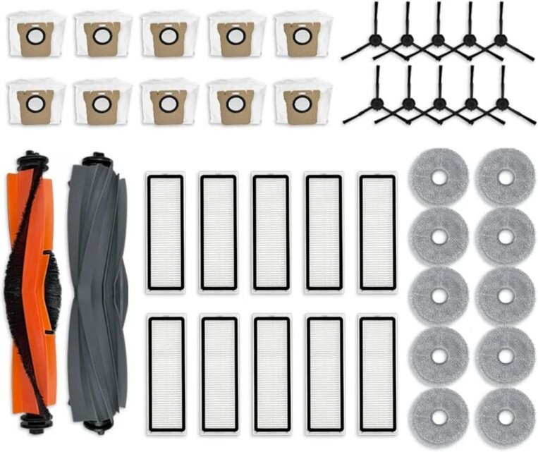 Für Roboter-Staubsaugerbürste HEPA-Filter Mopp-Pads Staubbeutel
