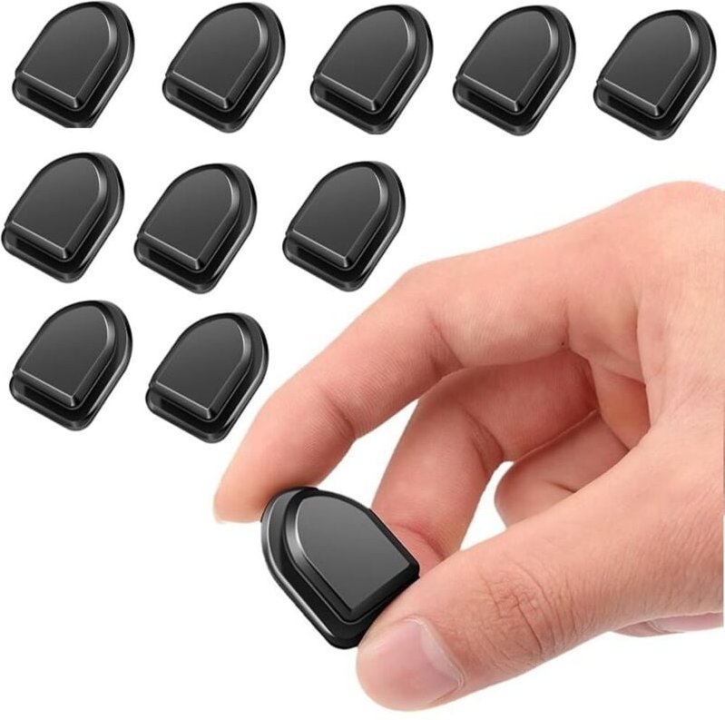 Set mit 10 multifunktionalen, selbstklebenden Autohaken, Stauraum für Schlüssel, USB-Kabel, Kopfhörer, Kabelhalter, Fahr...