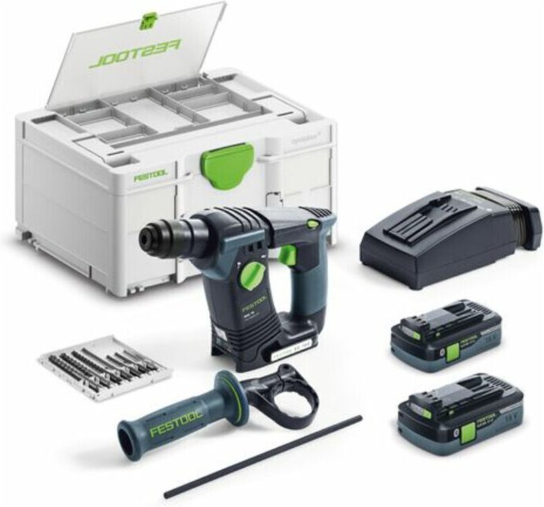 FESTOOL Akku-Bohrhammer BHC 18 HPC 4,0 I-Plus - 577602