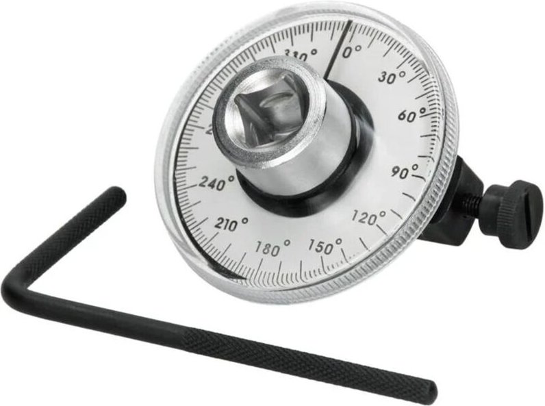 ECD Drehmomentschlüssel mit Winkel-Goniometer 1/2" Antrieb Drehmomentanzeige Drehzahlmesser Winkelmesser Drehwinkel Mess...