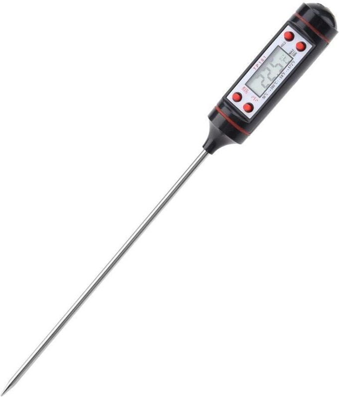 TP101 Hochpräzises Küchenthermometer mit Temperatursonde zum Kochen von Fleisch und Grillgut