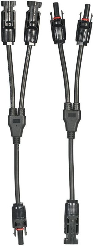 MC4-Parallelstecker, 1 Paar, für Photovoltaikanlagen, 1 Satz