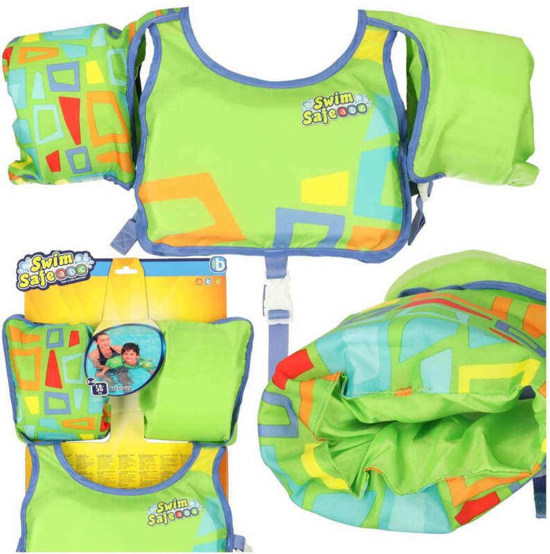 Aquastar grune badeweste mit armeln