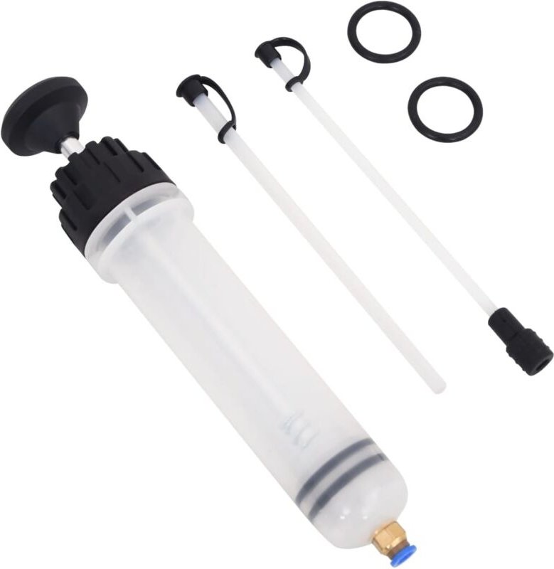 Bremsenentlüfter Weiß und Schwarz 0,2 l Vidaxl