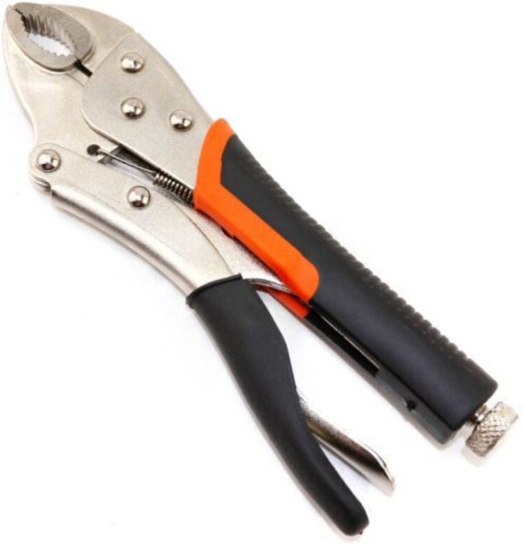 Blessing Power Zange, 10 Zoll Rundzange mit fester Spitze