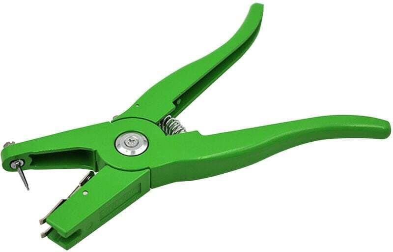 Ohrmarkenzange für Rinder und Schafe, grüne Ohrmarkenstanzzange, grüne Ohrmarkenzange