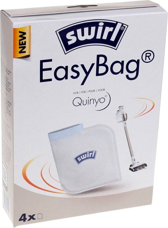 Swirl - staubsauger beutel quinyo easybags - 4 stück - 6776842 - 4006508225545