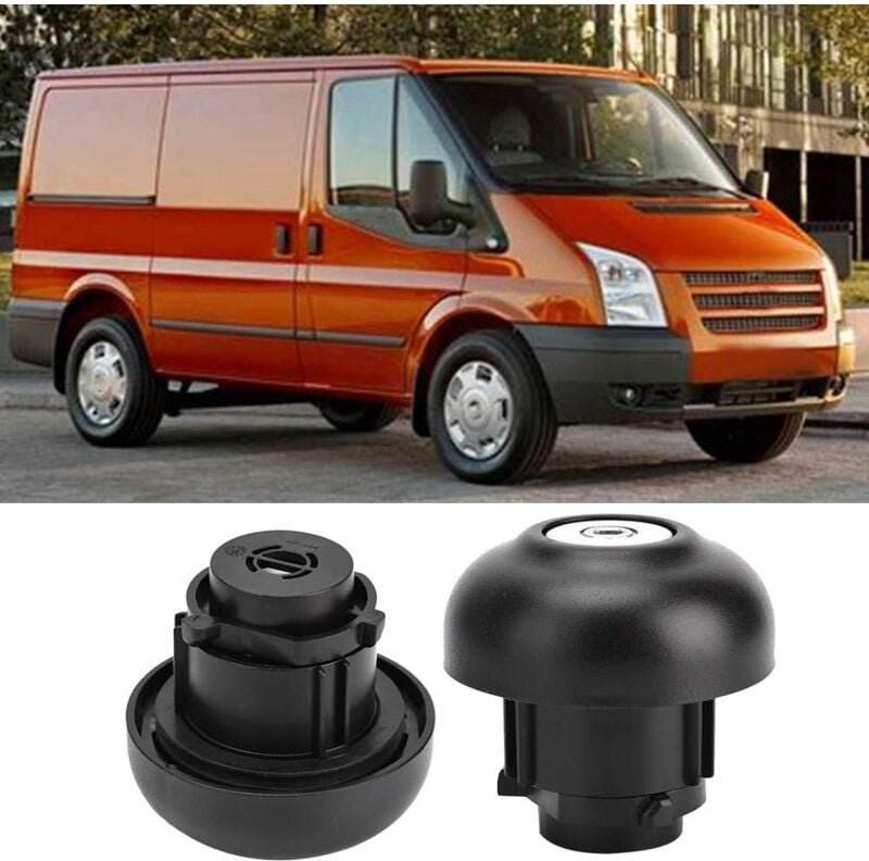Ej.Life Kraftstofftankabdeckung, Tankdeckel Transit, Verschlussdeckel Tankdeckel für Schlüssel Fit Für Ford Transit 2006...