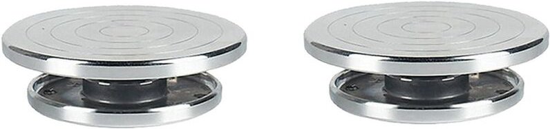 2X Schwerlast Bildhauerei Rad Drehscheibe Keramik Stand Drehbare DIY Werkzeug Kunst Plattform für Den Modellbau - 15 cm