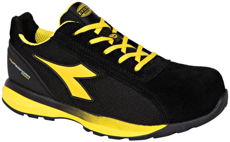 Diadora Glove Hyper Low S1PS FO HRO SR ESD Sicherheitsschuhe - 40 EU - Schwarze